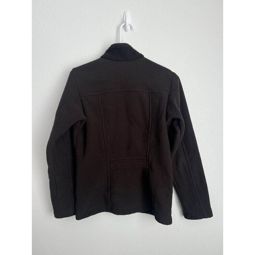 Patagonia Synchilla Jacket Women’s XS Full Zip Ribbed Knit Brown Outdoors Hike - Picture 5 of 9